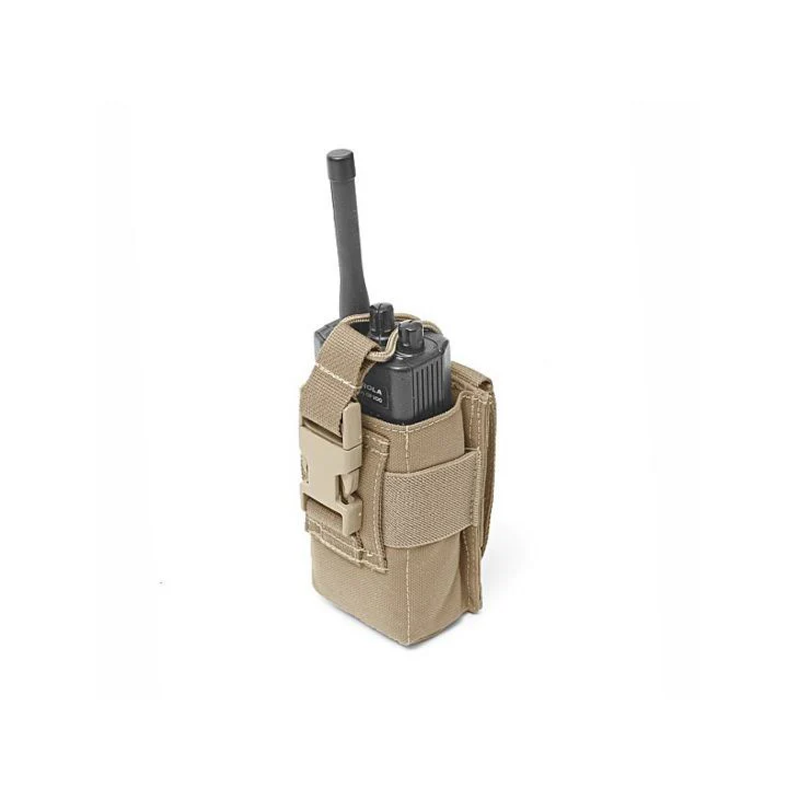 Warrior Small Radio Pouch Coyote Tan - Image 3