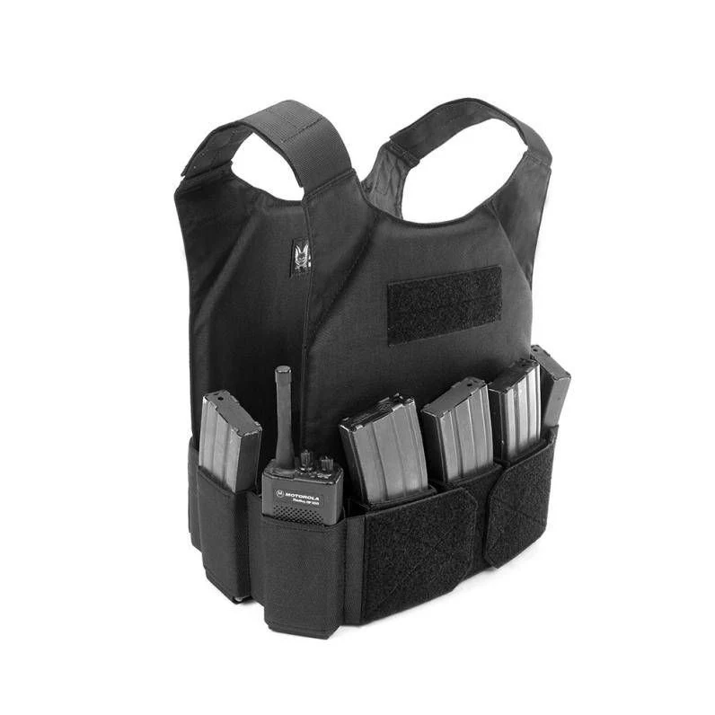 Warrior Covert Plate Carrier Mk1 Black - Image 2