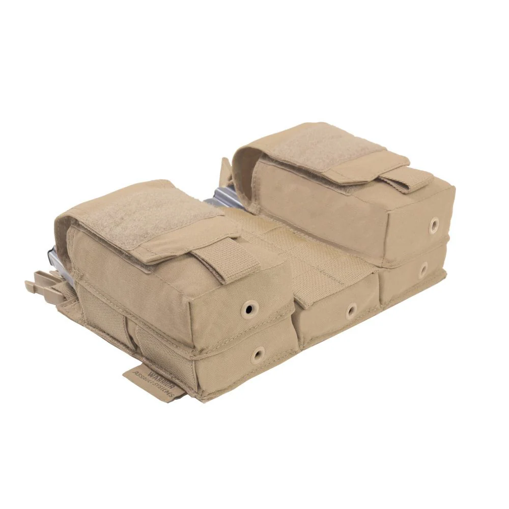 Warrior Detachable Front Panel MK1 (3x 5.56 Mag Pouches and 2 Utility Pouches) - Coyote Tan - Image 2