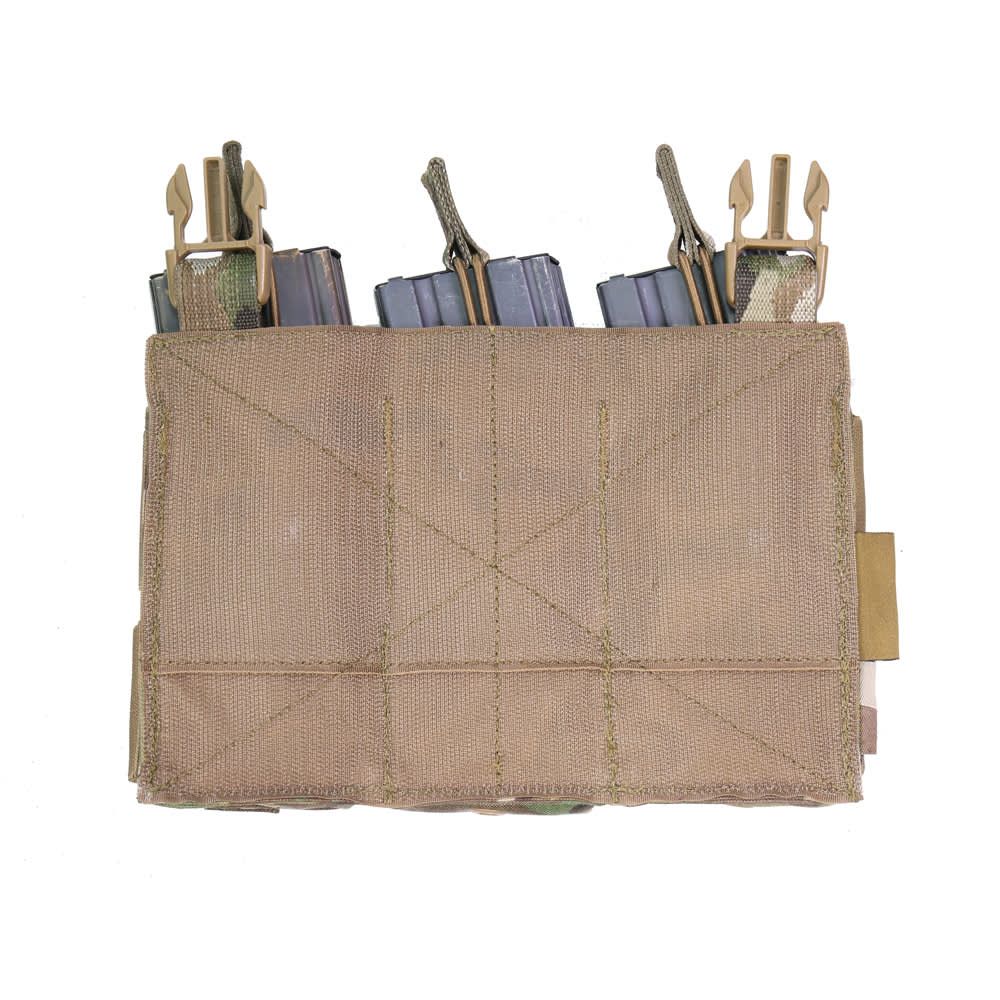 Warrior Detachable Front Panel MK1 (3x 5.56 Mag Pouches and 2 Utility Pouches) Multicam - Image 2