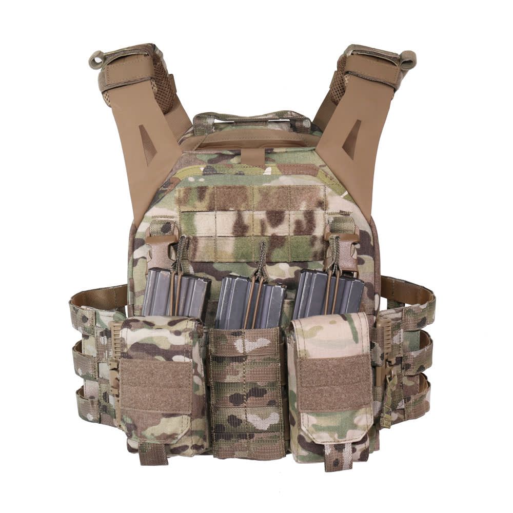 Warrior Detachable Front Panel MK1 (3x 5.56 Mag Pouches and 2 Utility Pouches) Multicam - Image 5