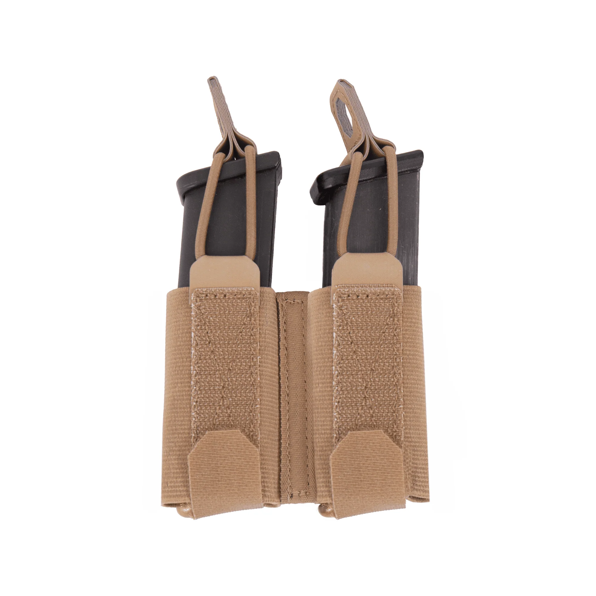 Warrior Double 9mm Mag Pouch Insert for Kangaroo Pouch Coyote Tan - Image 3