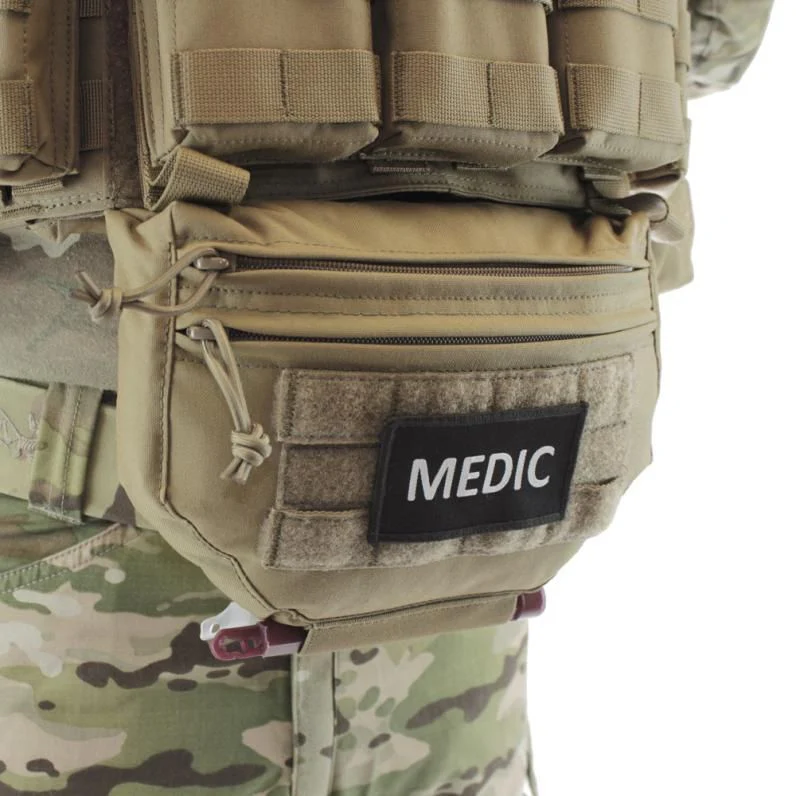 Warrior Drop Down Utility Pouch - Coyote - Image 3
