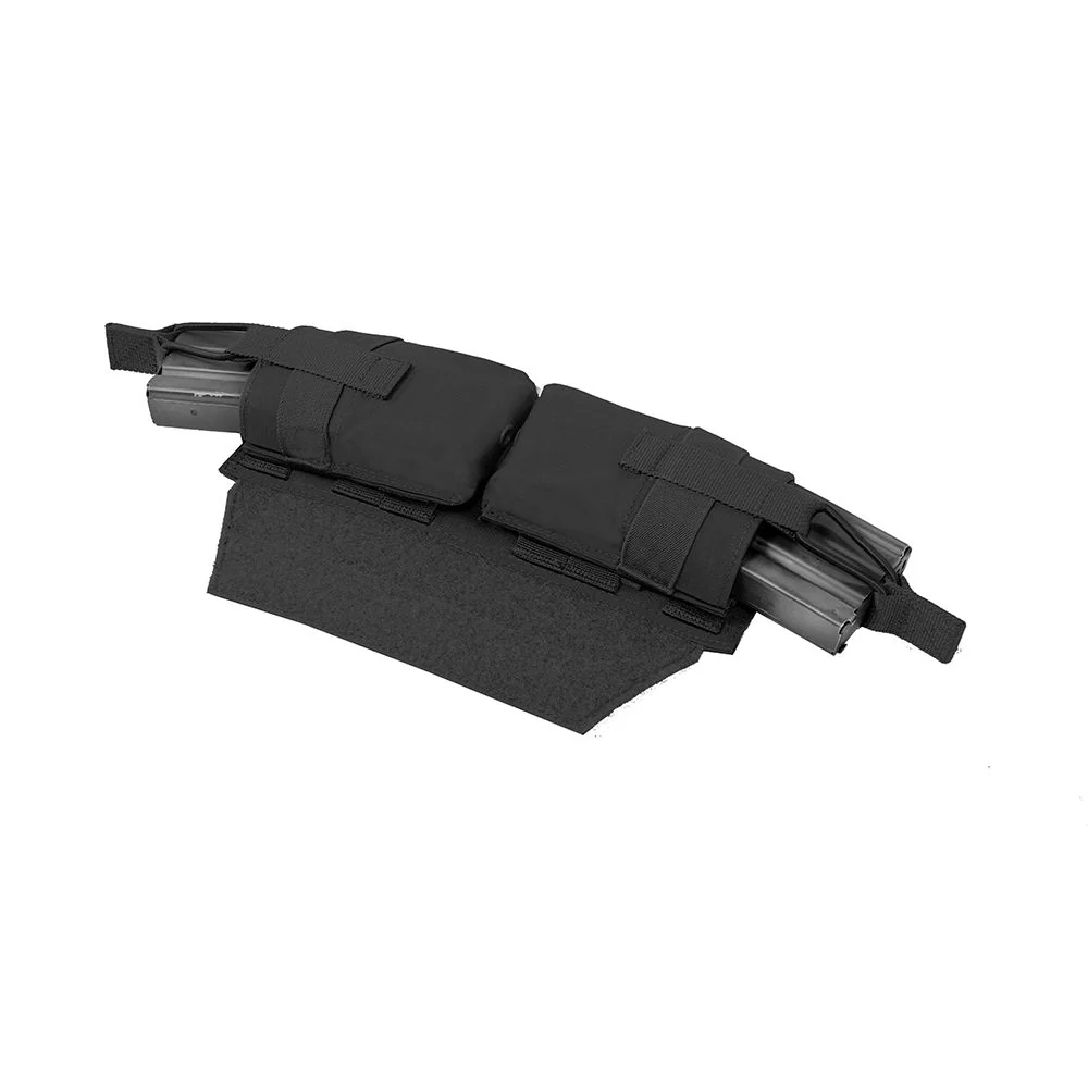Warrior Horizontal Velcro Mag Pouch - Black - Image 2
