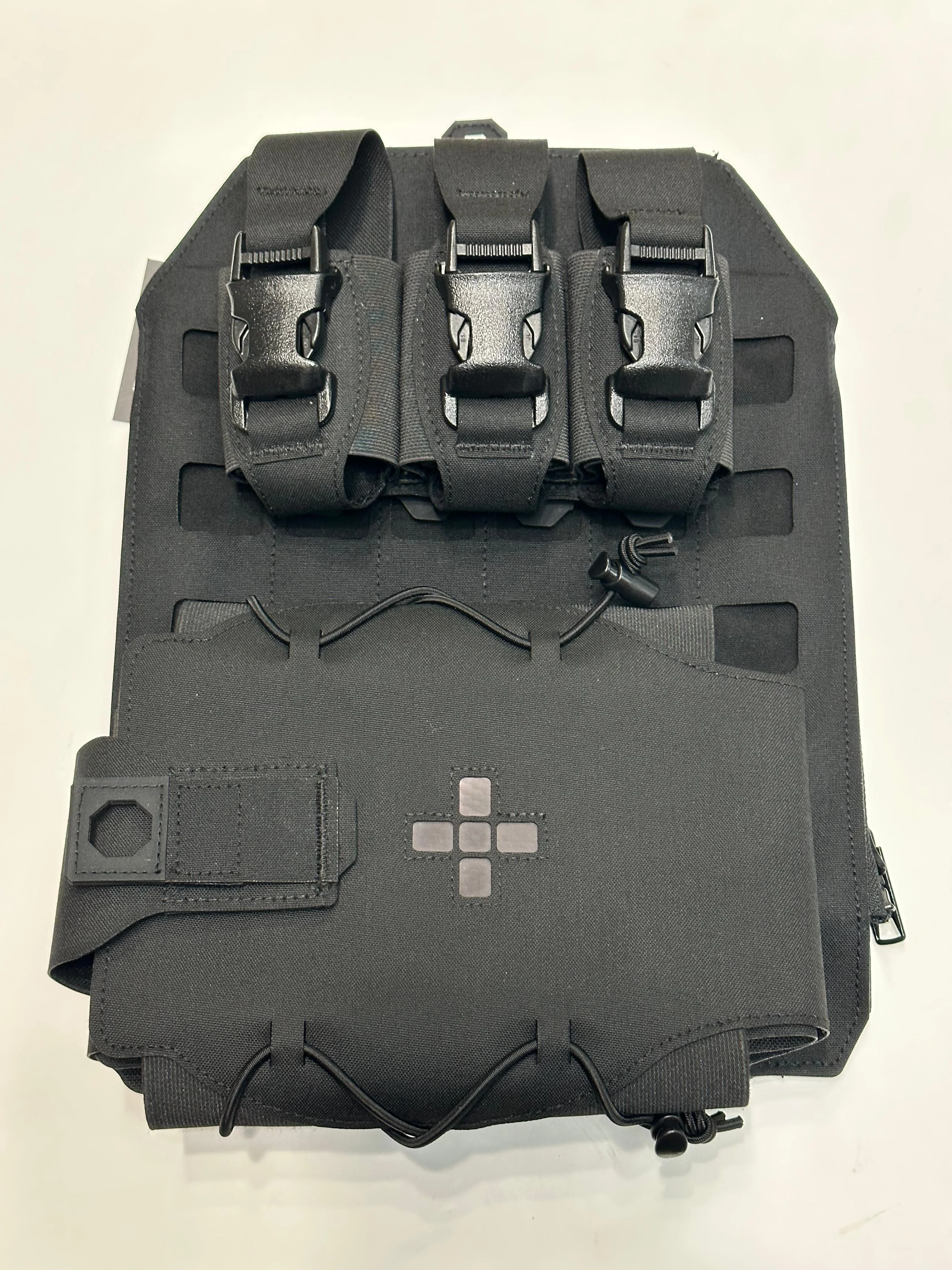 Warrior Laser Cut Assaulters Back Panel MK1 - Black - Image 2
