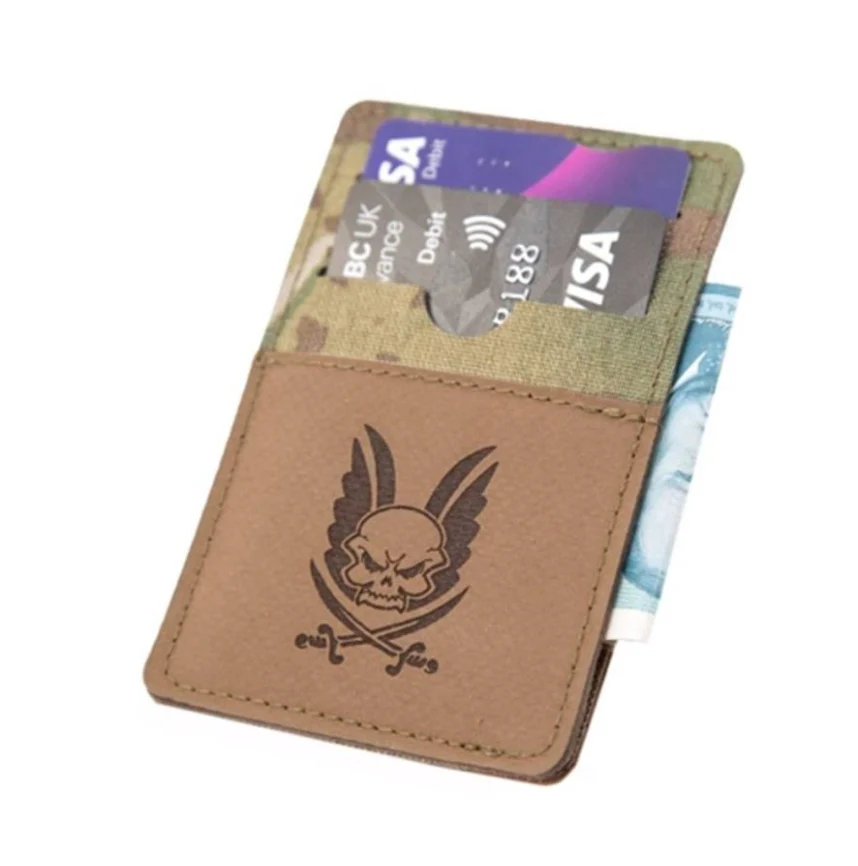 Warrior Laser Cut Credit Card Wallet - Multicam - Image 3