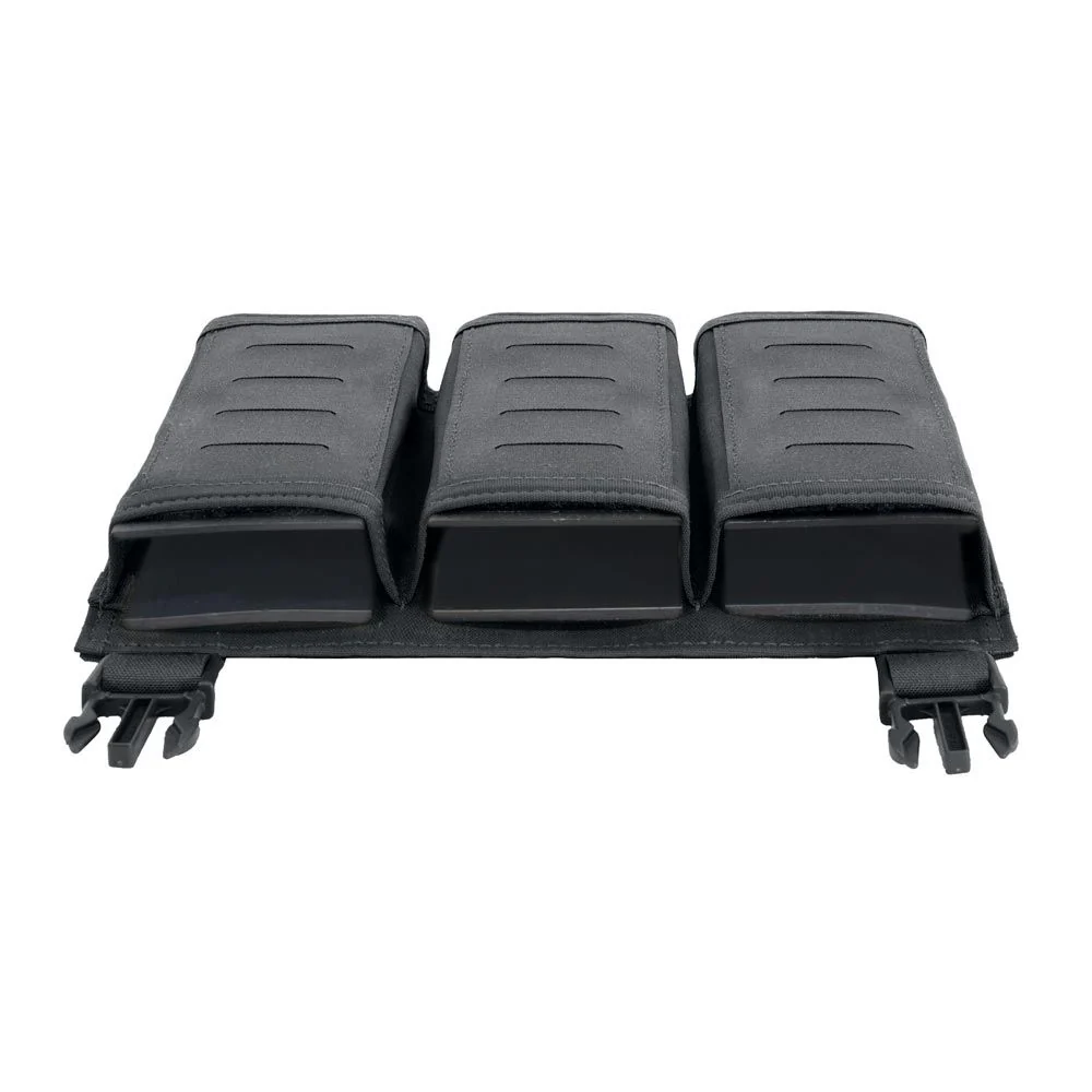 Warrior Laser Cut Detachable Triple Snap Mag Panel – Black - Image 6