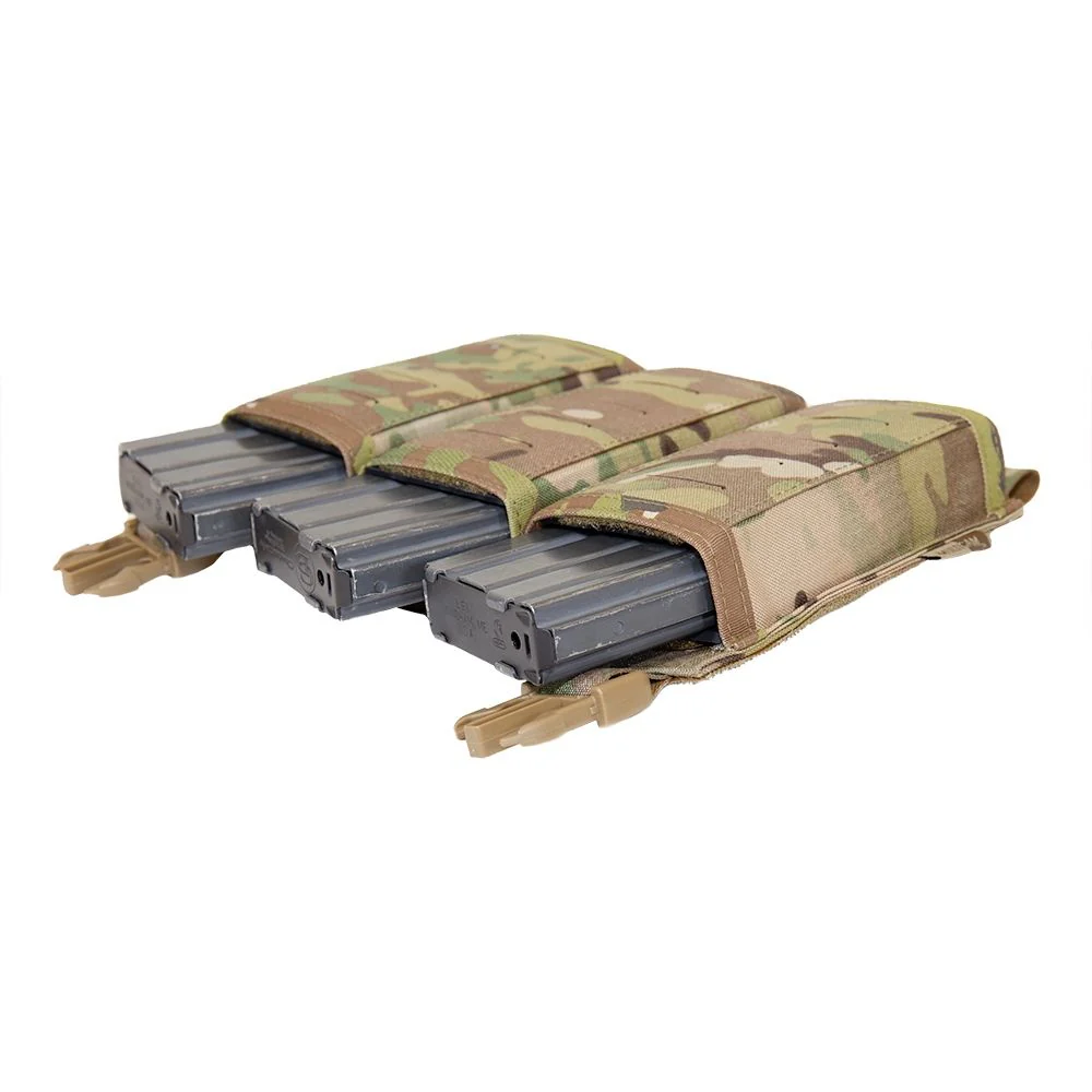 Warrior Laser Cut Detachable Triple Snap Mag Panel – Multicam - Image 4