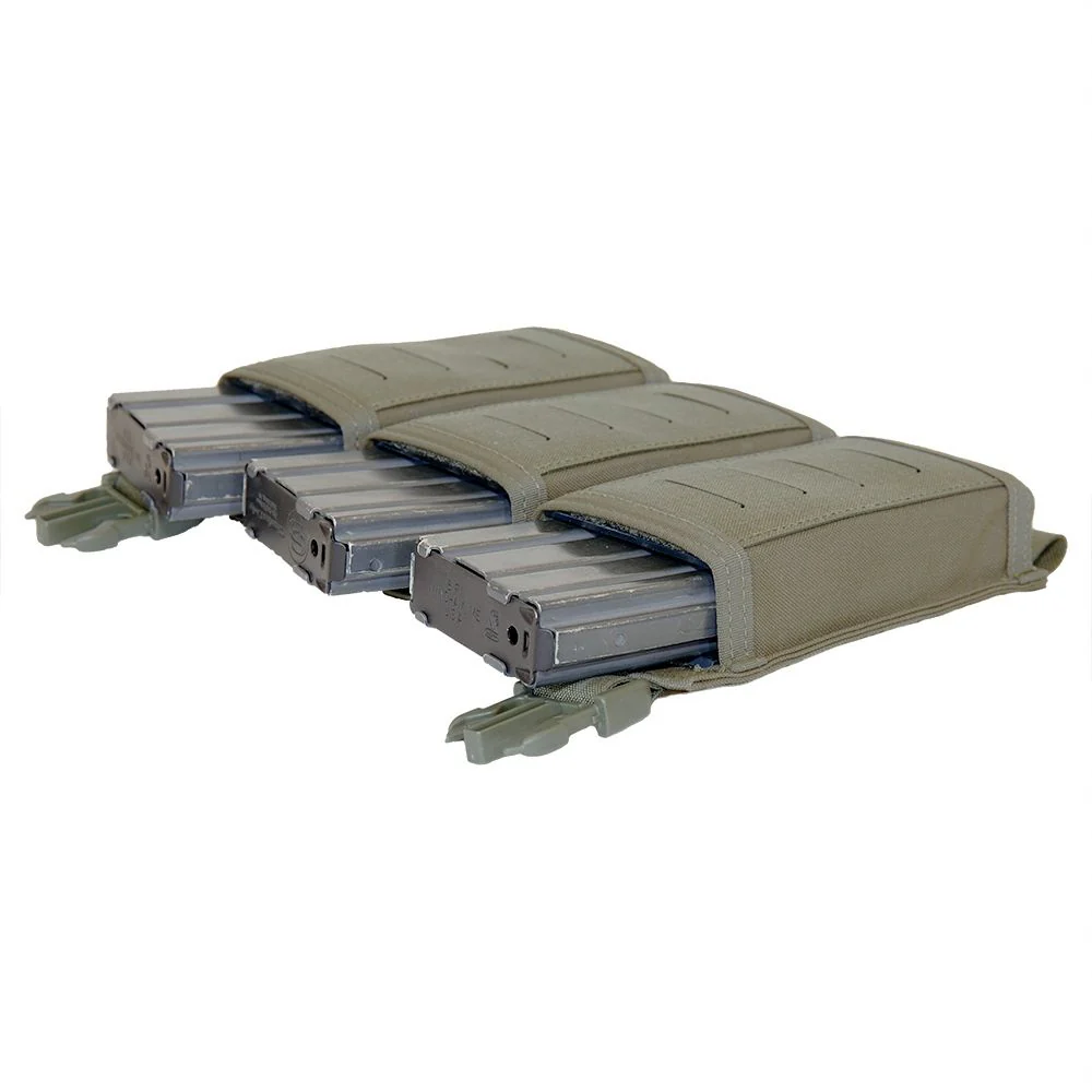 Warrior Laser Cut Detachable Triple Snap Mag Panel – Ranger Green - Image 5