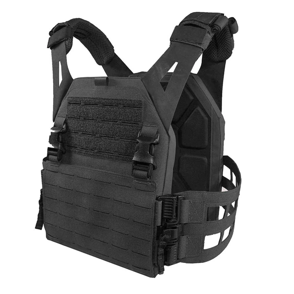 Warrior Laser Cut Low Profile Carrier V2 With Triple Bungee 5.56 Black - Image 5