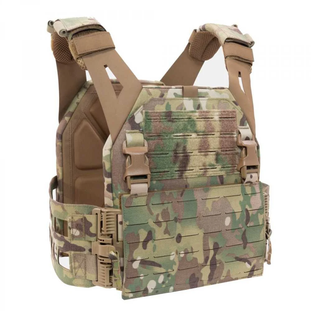 Warrior Laser Cut Low Profile Carrier V2 With Triple Bungee 5.56 MultiCam - Image 2