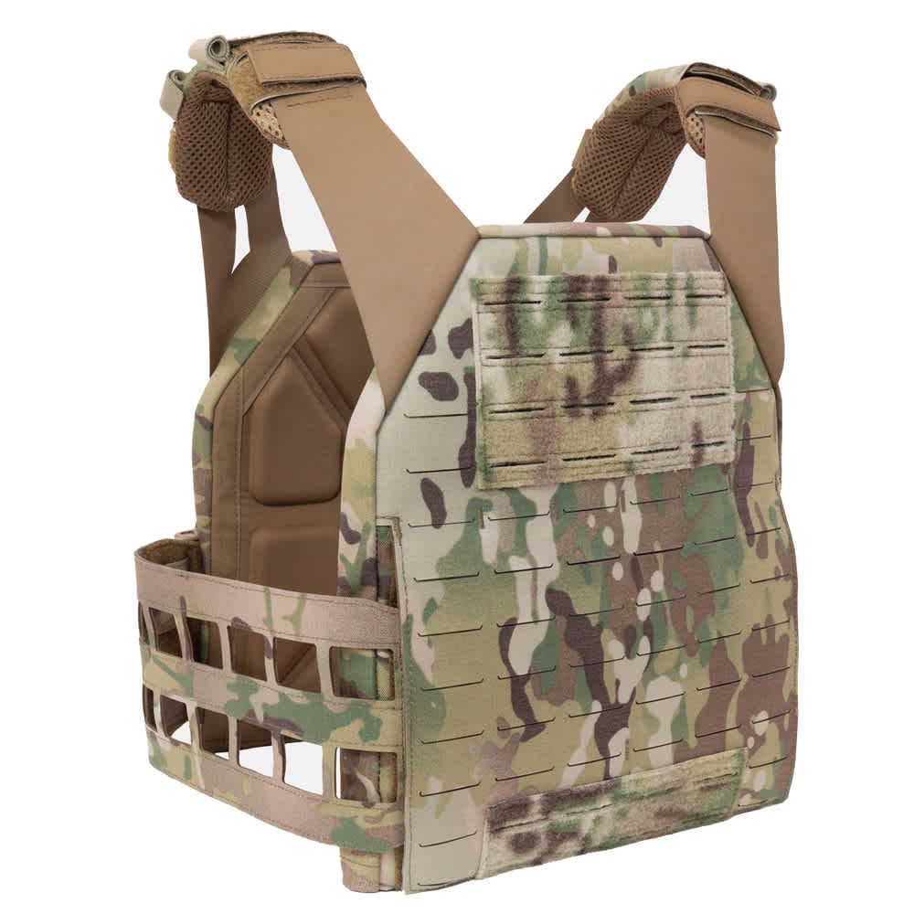 Warrior Laser Cut Low Profile Carrier V2 With Triple Bungee 5.56 MultiCam - Image 5