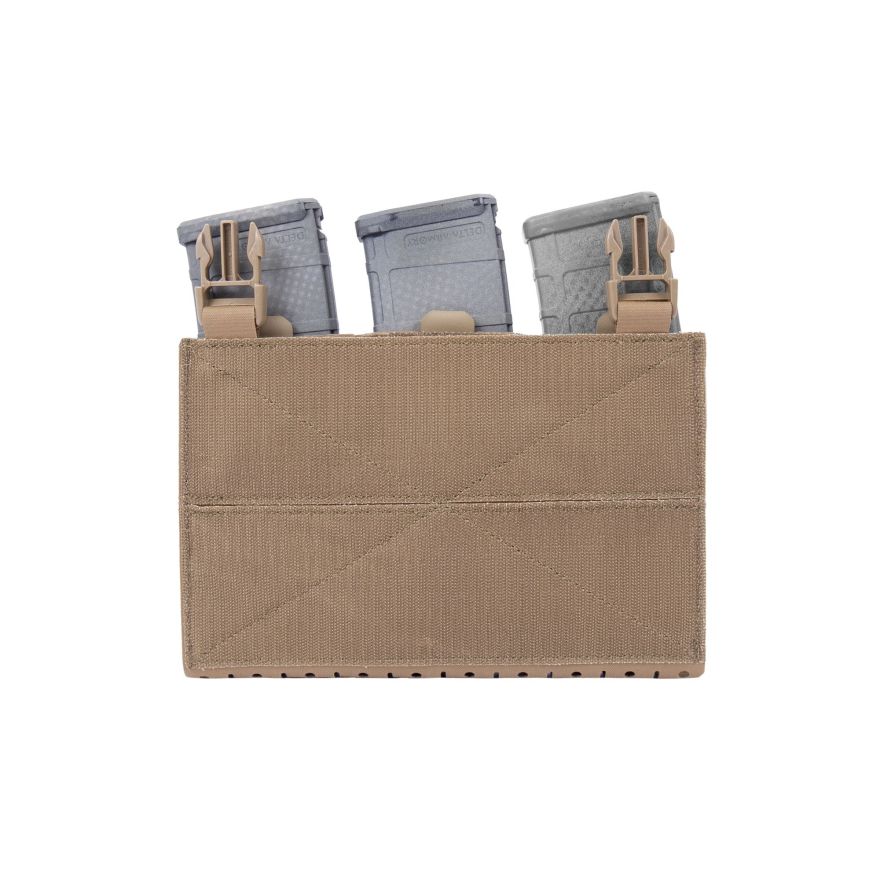 Warrior Laser Cut LPC V2 Low Profile Plate Carrier with Ladder Sides and DFP Kangaroo Pouch with Triple 5.56 Inserts - Image 9