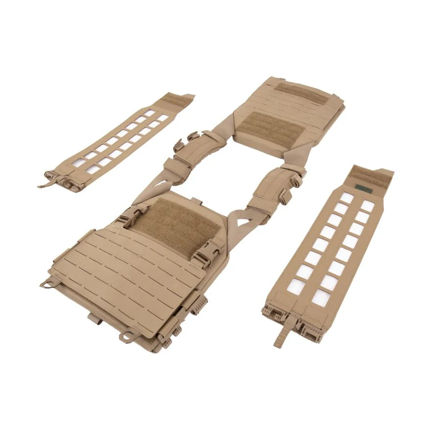 Warrior Laser Cut LPC V2 Low Profile Plate Carrier with Ladder Sides and DFP Triple Adaptive Mag Pouch & 5.56 Triple Inserts - Image 4
