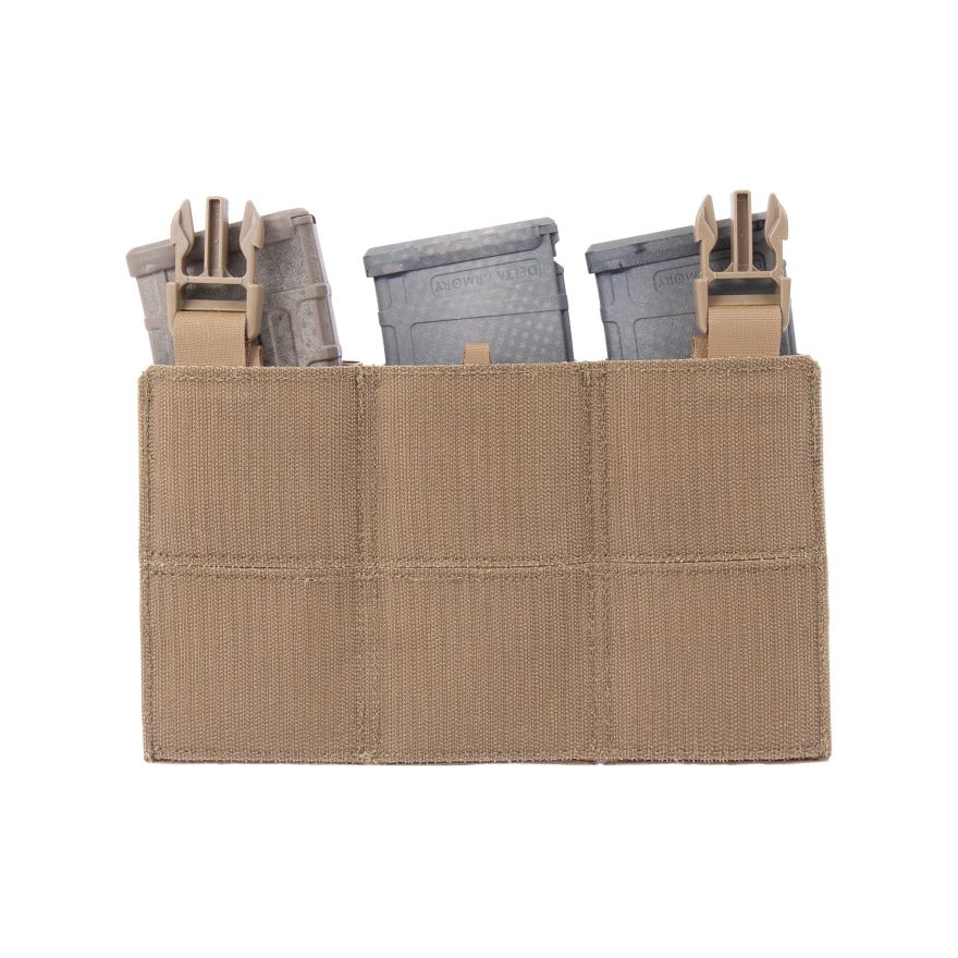 Warrior Laser Cut LPC V2 Low Profile Plate Carrier with Ladder Sides and DFP Triple Adaptive Mag Pouch & 5.56 Triple Inserts - Image 7