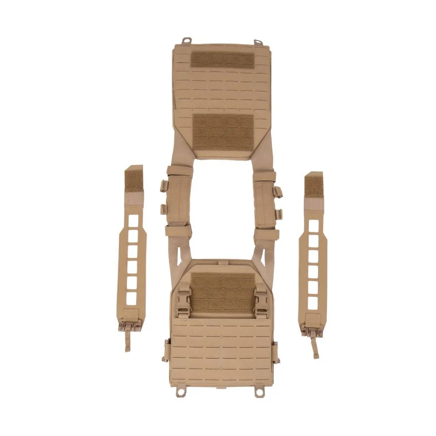 Warrior Laser Cut LPC V3 Low Profile Plate Carrier Base With Slimline Ladder Sides, DFP Triple Adaptive Mag Pouch & 5.56 Triple Inserts - Image 4