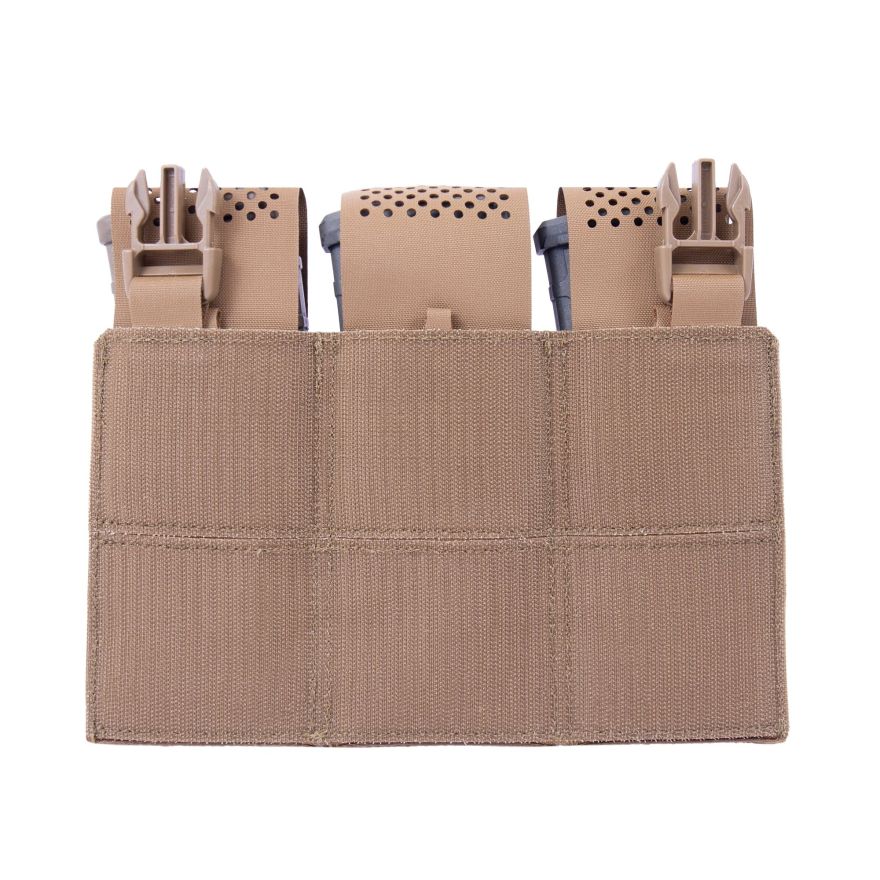 Warrior Laser Cut LPC V3 Low Profile Plate Carrier Base With Slimline Ladder Sides, DFP Triple Adaptive Mag Pouch & 5.56 Triple Inserts - Image 9