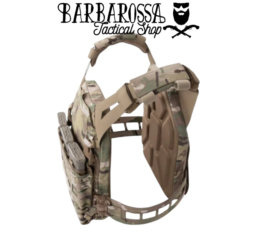 Warrior Laser Cut LPC V3 Low Profile Plate Carrier Base With Slimline Ladder Sides, Kangaroo Pouch & 5.56mm Triple Insert - Image 5