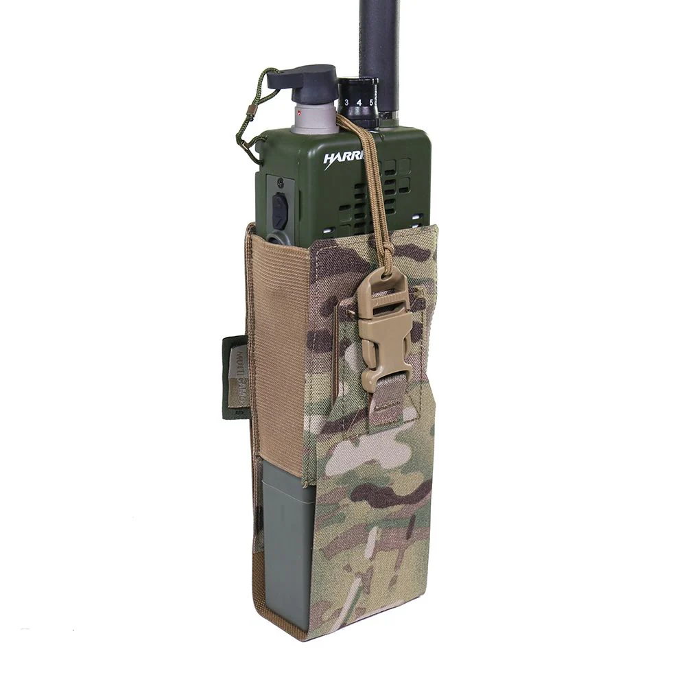 Warrior Laser Cut MBITR/Harris Radio Pouch – Multicam - Image 2