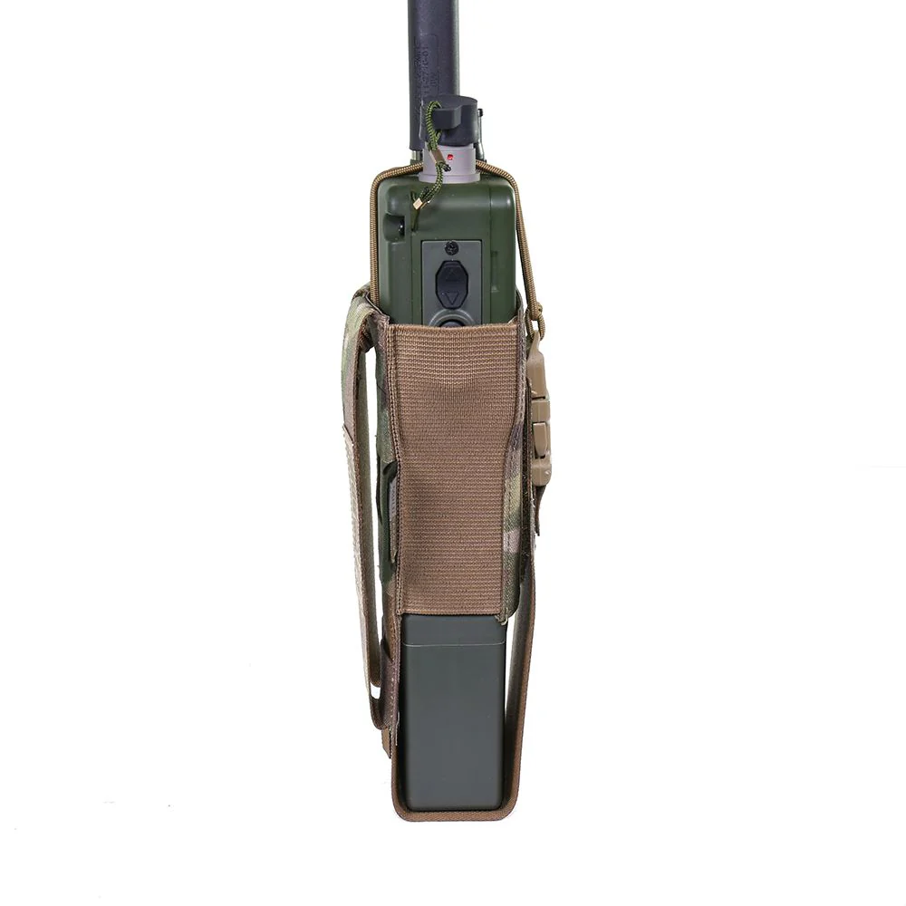 Warrior Laser Cut MBITR/Harris Radio Pouch – Multicam - Image 3