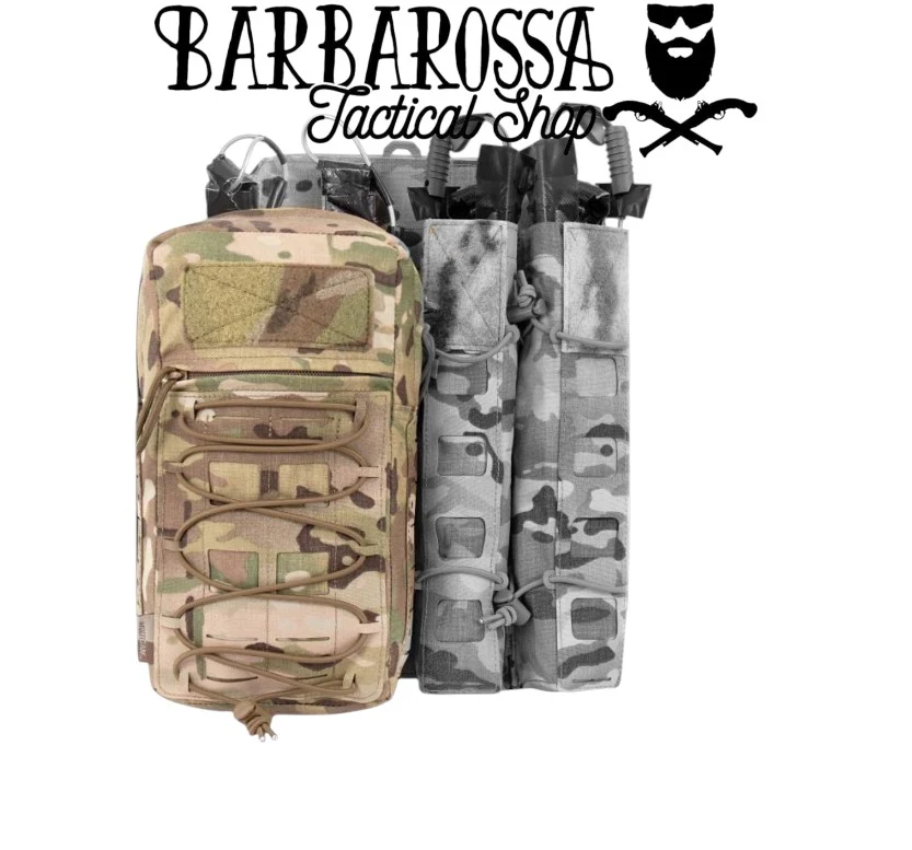 Warrior Laser Cut Multi Mission Vertical Pouch - Multicam - Image 2