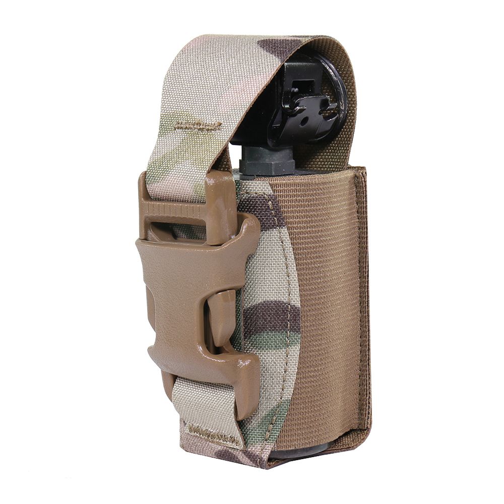 Warrior Laser Cut Single 40mm Flash Bang Pouch – Multicam - Image 2