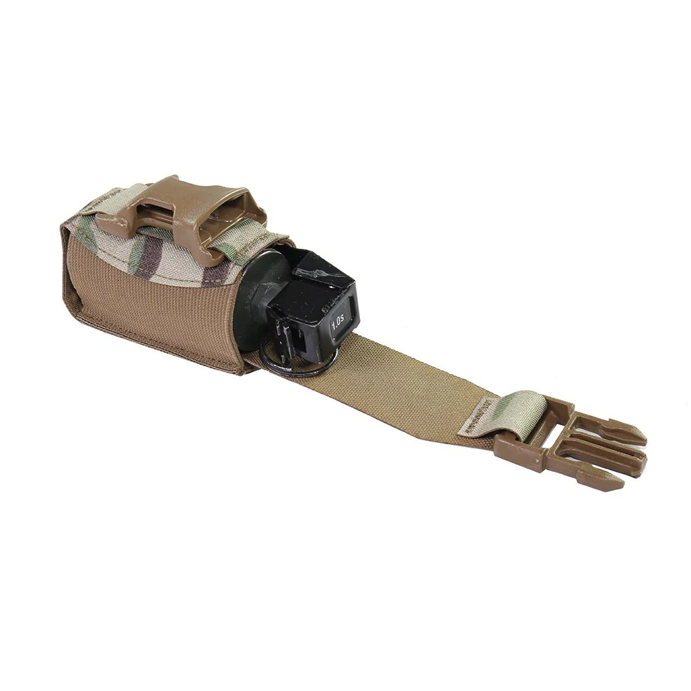 Warrior Laser Cut Single 40mm Flash Bang Pouch – Multicam - Image 3