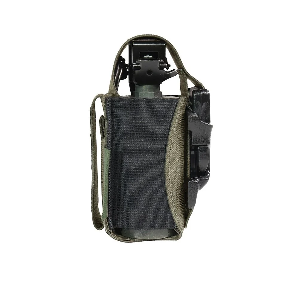 Warrior Laser Cut Single 40mm Flash Bang Pouch – Ranger Green - Image 2