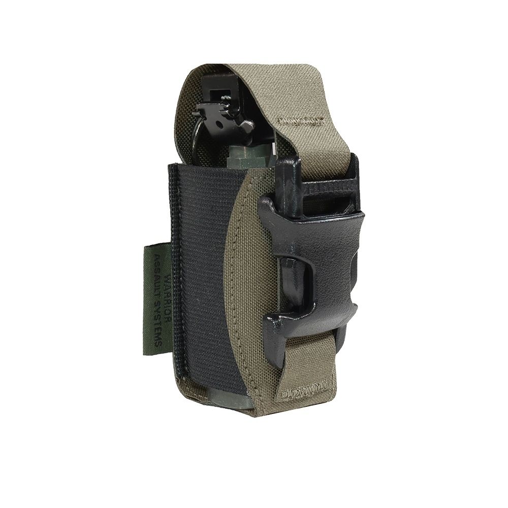 Warrior Laser Cut Single 40mm Flash Bang Pouch – Ranger Green - Image 3