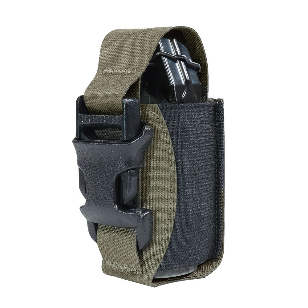 Warrior Laser Cut Single 40mm Flash Bang Pouch – Ranger Green - Image 4