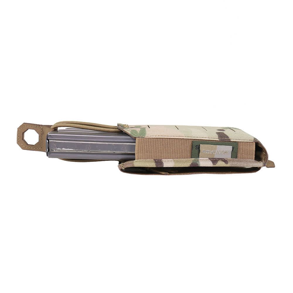 Warrior Laser Cut Single Bungee 5.56 Pouch - Multicam - Image 2