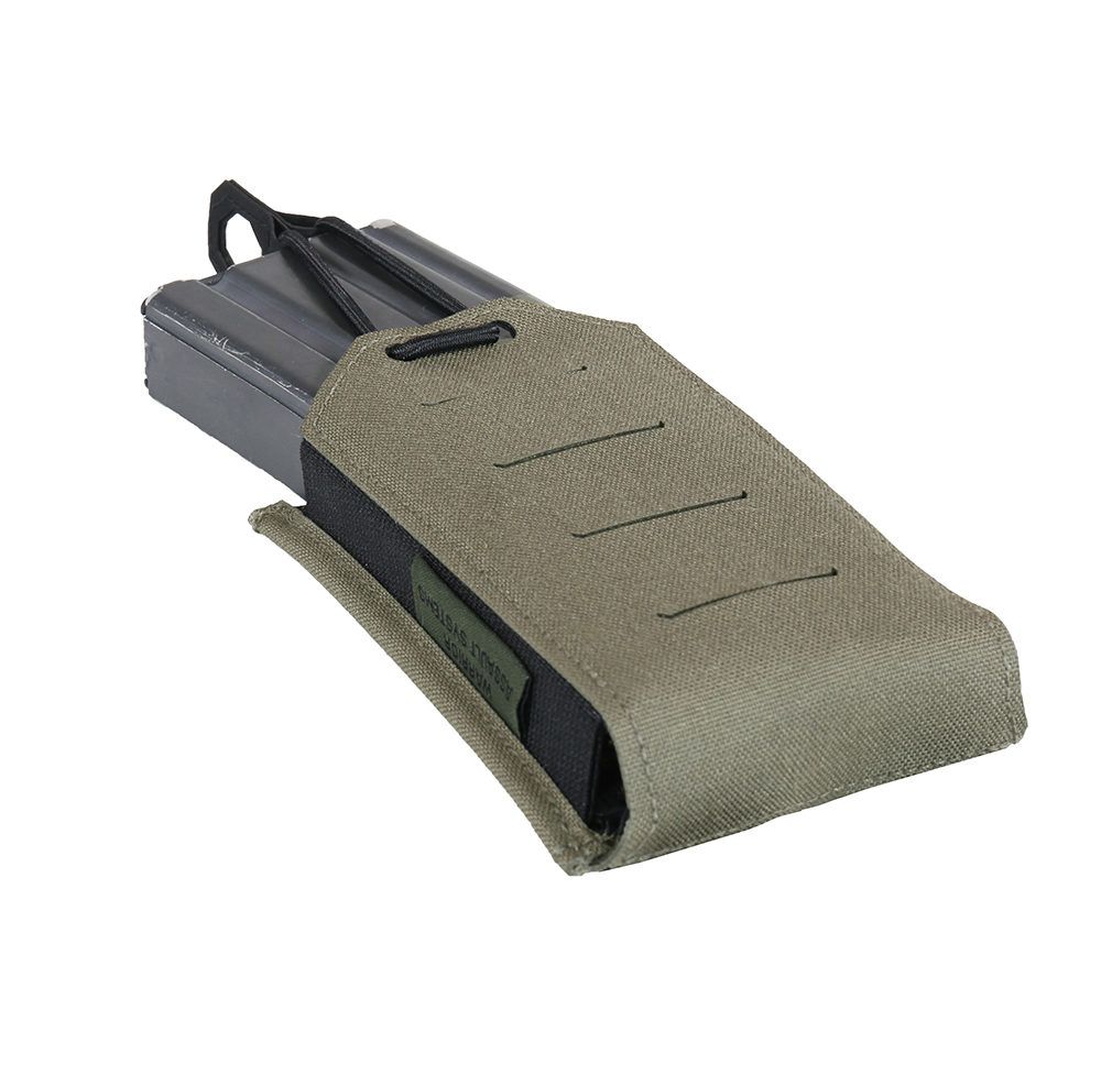 Warrior Laser Cut Single Bungee 5.56 Pouch - Ranger Green - Image 3