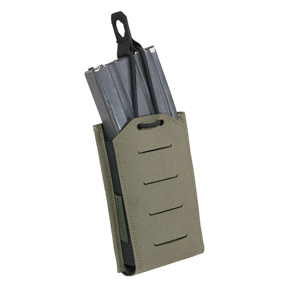 Warrior Laser Cut Single Bungee 5.56 Pouch - Ranger Green - Image 6