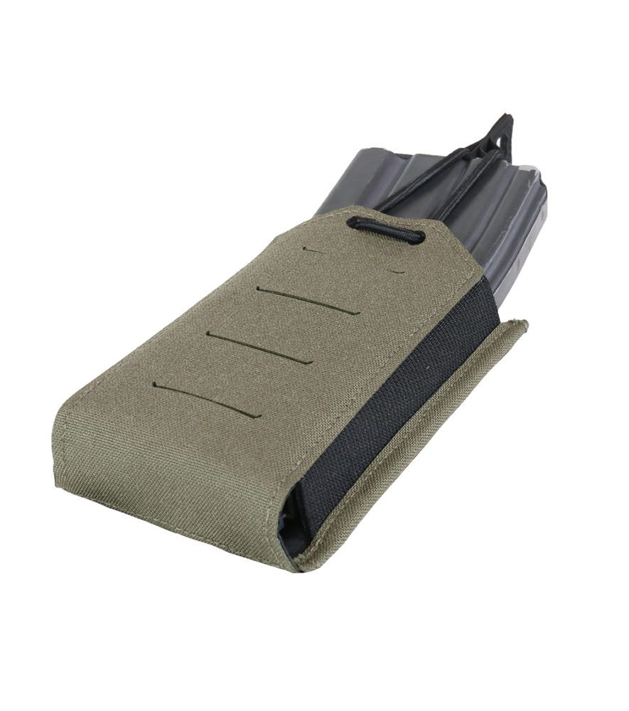 Warrior Laser Cut Single Bungee 5.56 Pouch - Ranger Green - Image 7