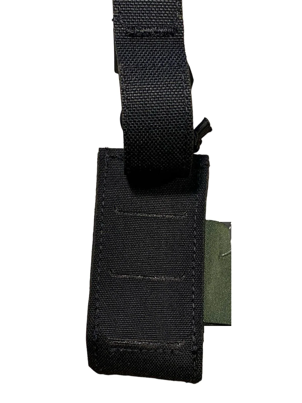 Warrior Laser Cut Single Bungee Pistol Pouch - Black - Image 3
