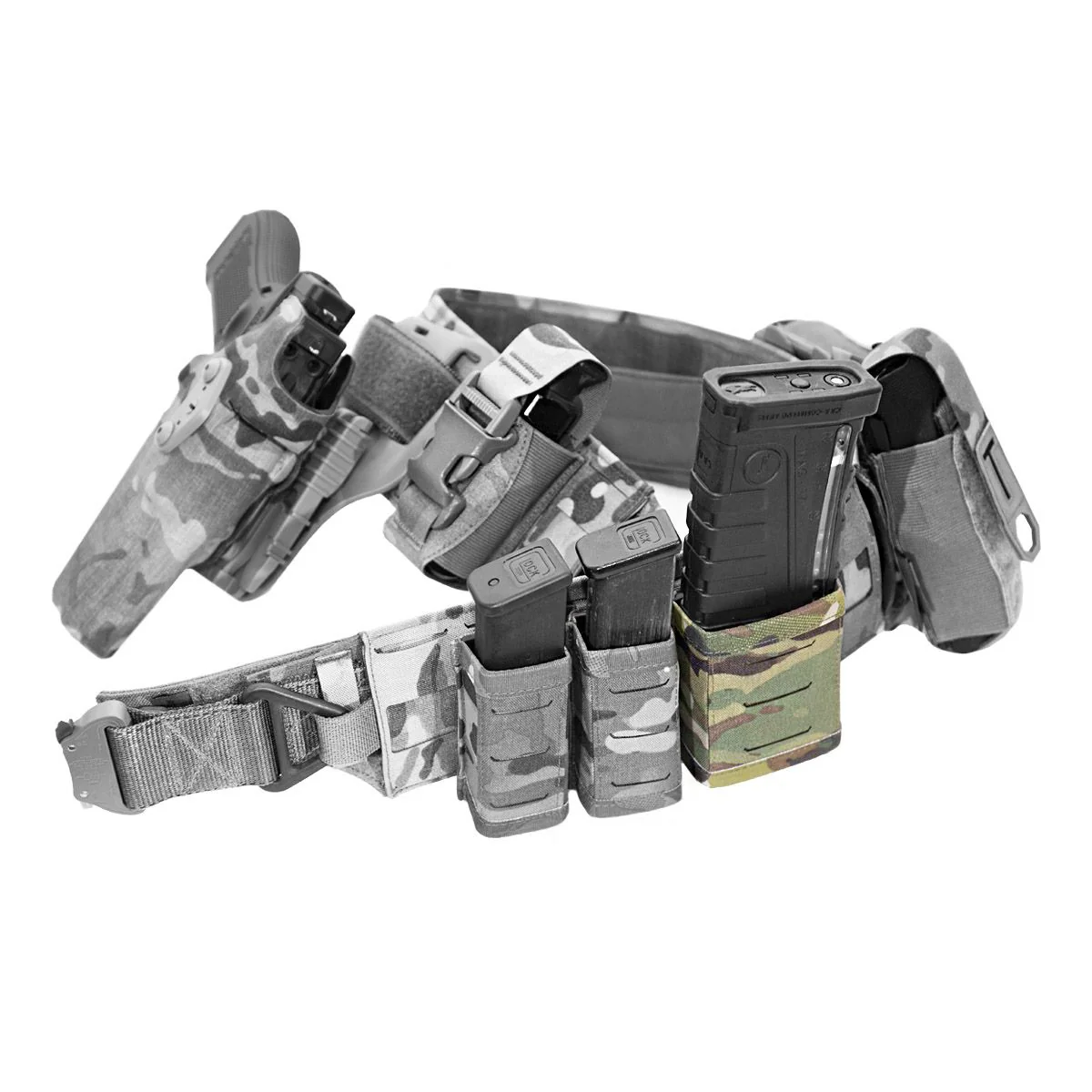 Warrior Laser Cut Single Snap Mag Pouch 5.56mm Short - Multicam - Image 12