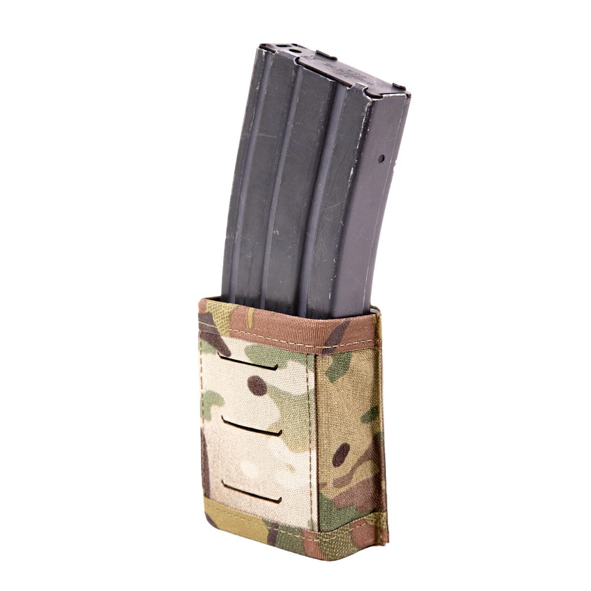 Warrior Laser Cut Single Snap Mag Pouch 5.56mm Short - Multicam - Image 6