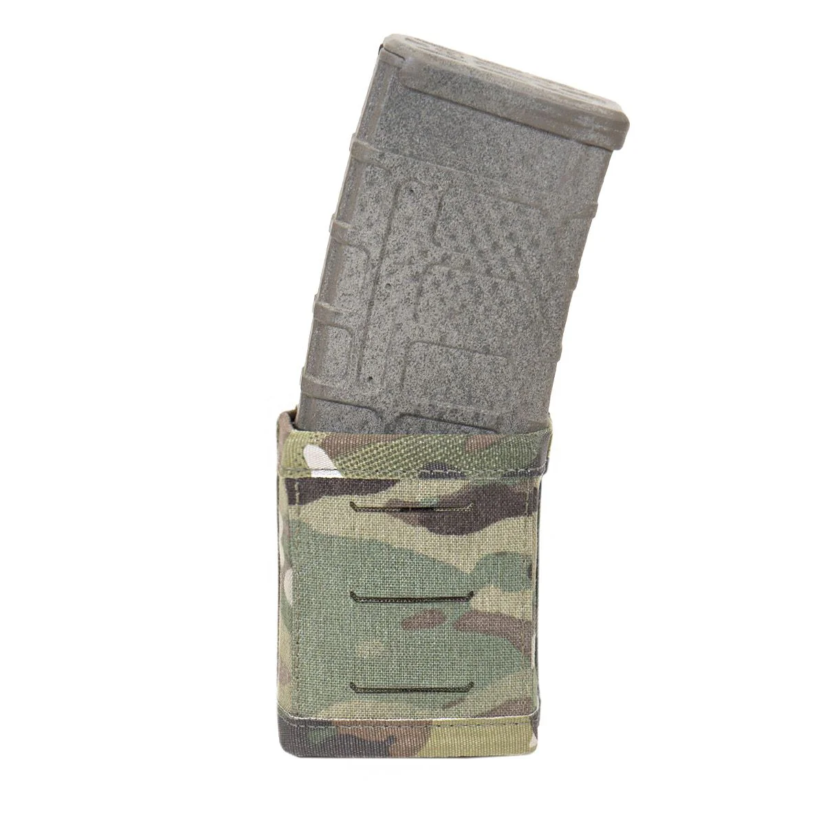 Warrior Laser Cut Single Snap Mag Pouch 5.56mm Short - Multicam - Image 8
