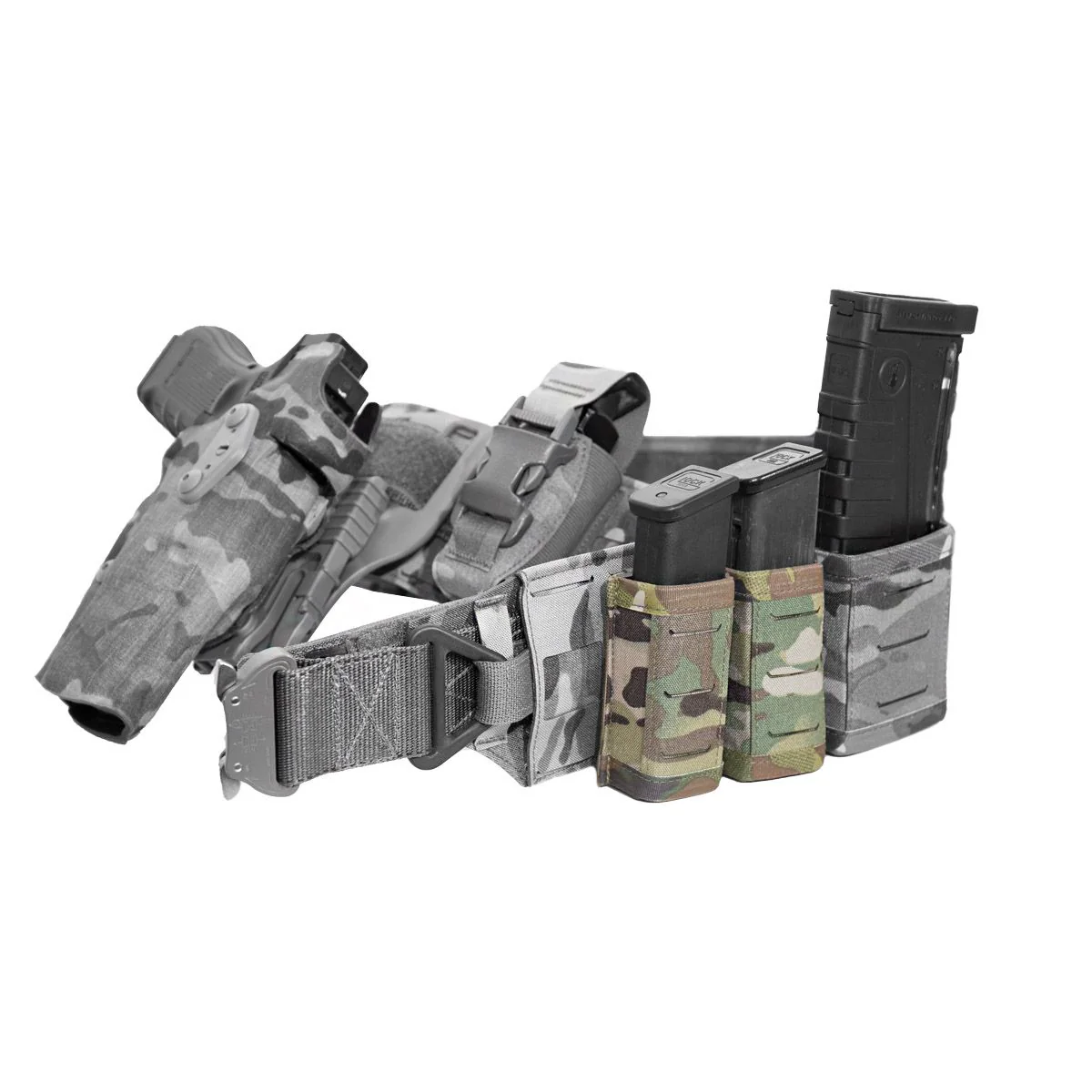 Warrior Laser Cut Single Snap Mag Pouch 9mm Short - Multicam - Image 10