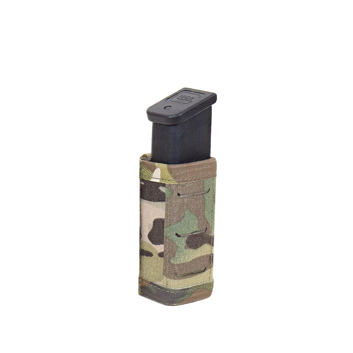 Warrior Laser Cut Single Snap Mag Pouch 9mm Short - Multicam - Image 6