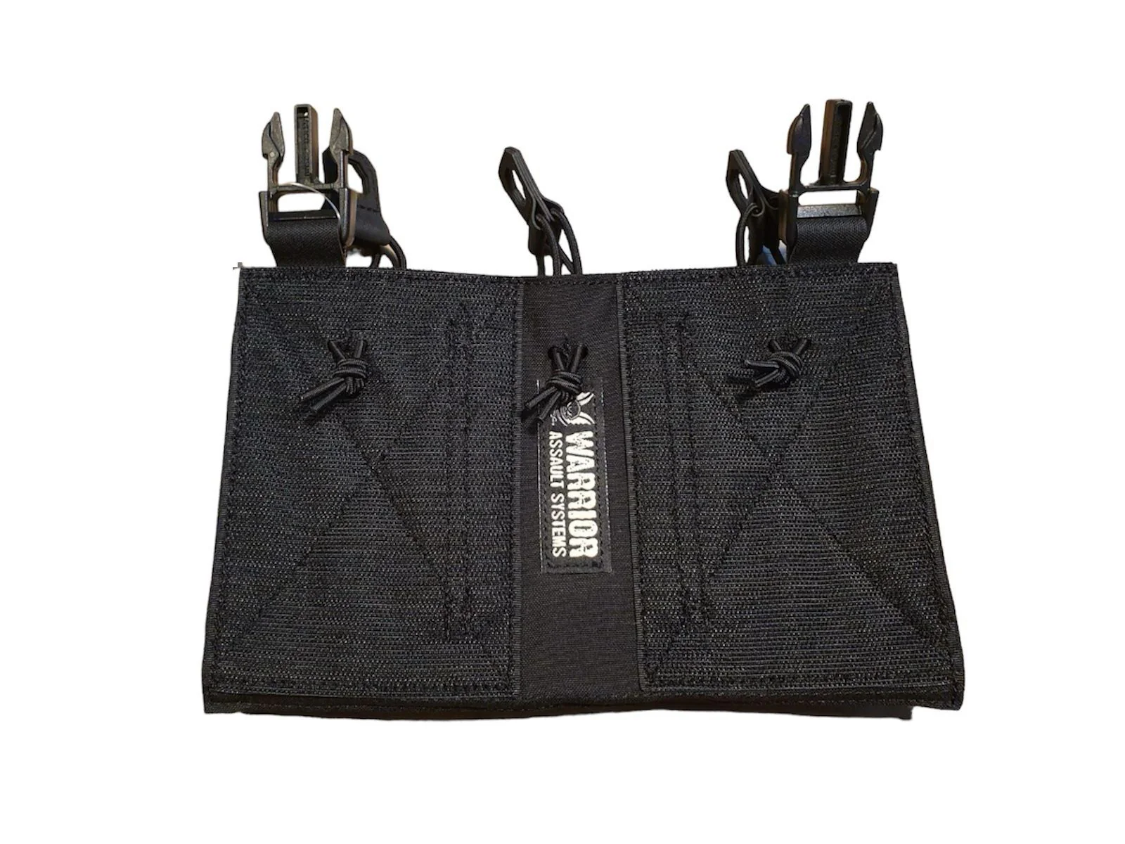 Warrior Laser Cut Triple Bungee 5.56 Panel - Black - Image 2