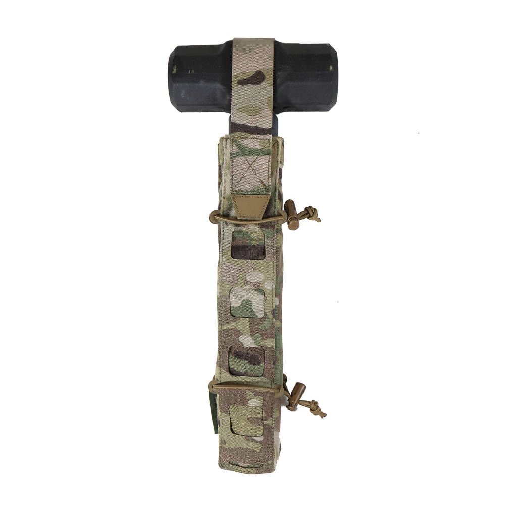 Warrior Laser Cut Vertical Strip Charge/Hammer Pouch - Black - Image 2