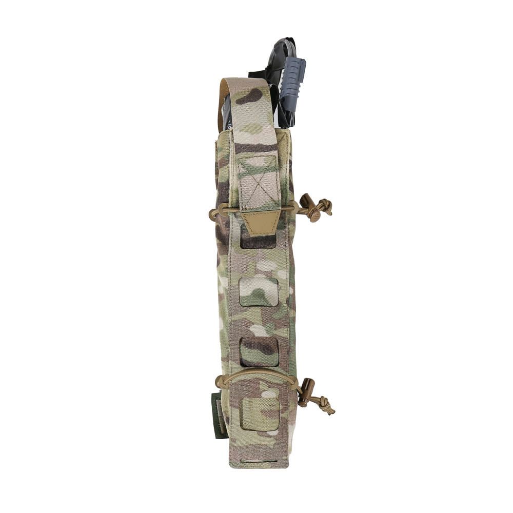 Warrior Laser Cut Vertical Strip Charge/Hammer Pouch - Black - Image 3