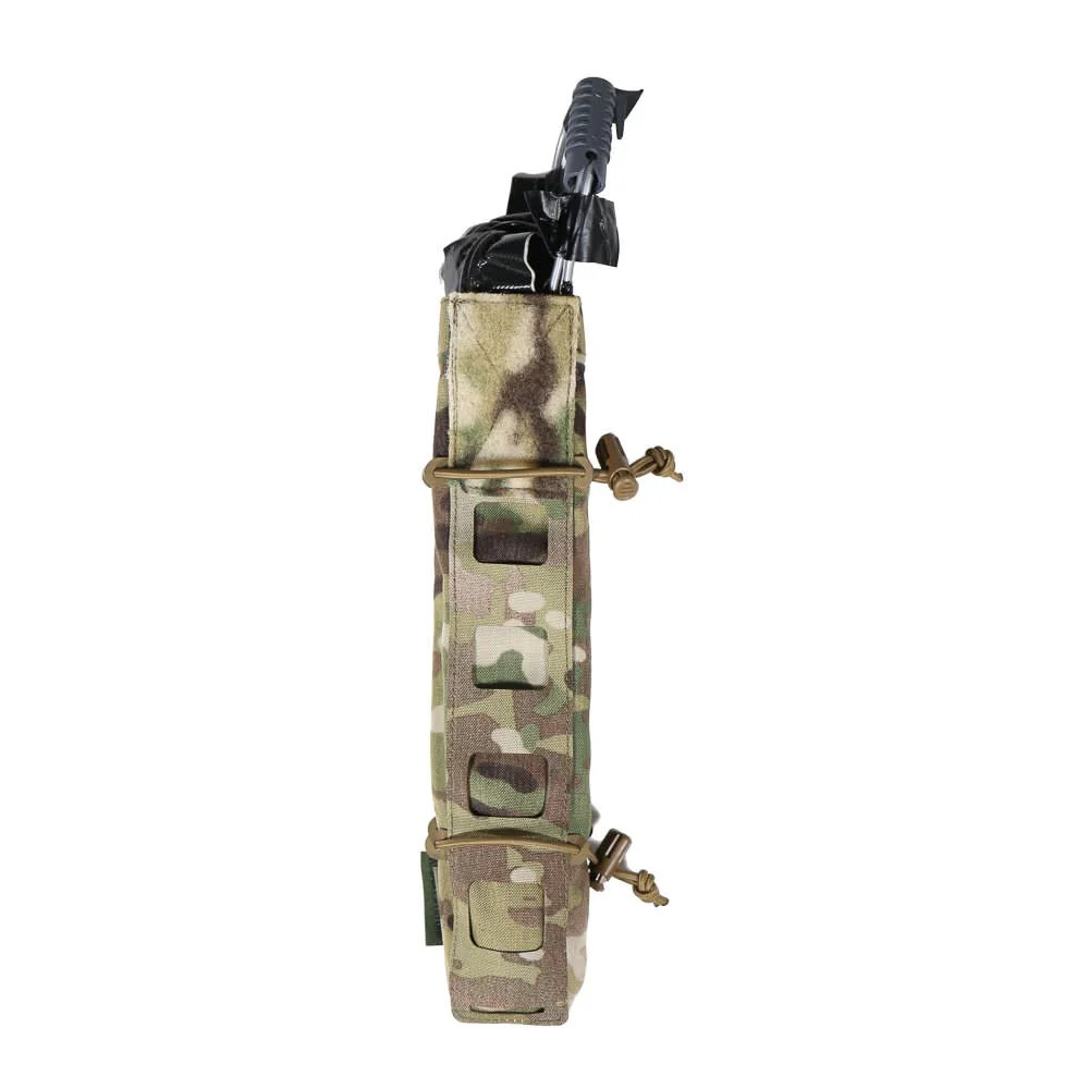 Warrior Laser Cut Vertical Strip Charge/Hammer Pouch - Black - Image 4