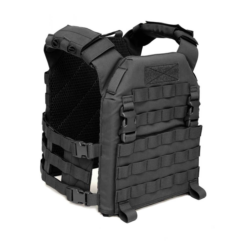 Warrior Recon Plate Carrier SAPI - Black - Image 8