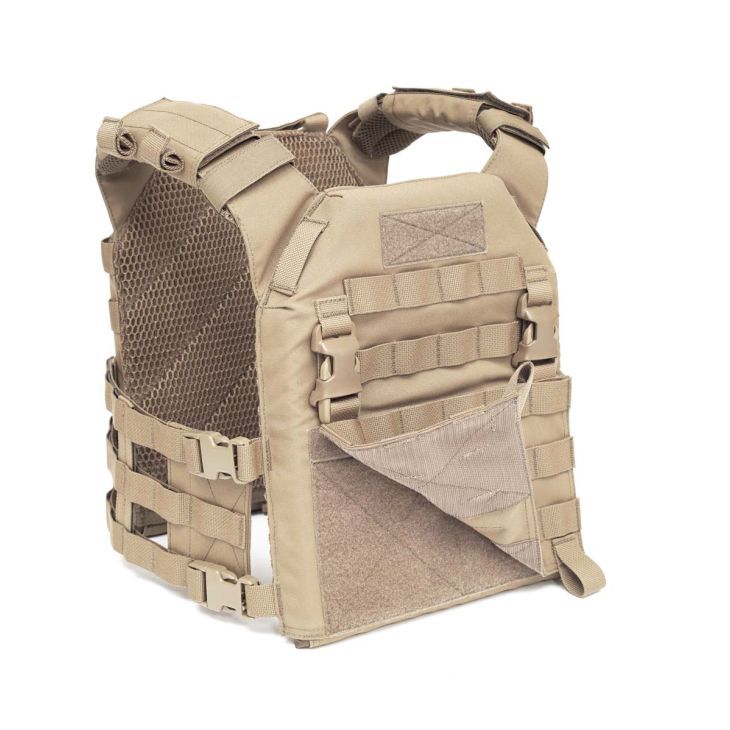 Warrior Recon Plate Carrier SAPI - Coyote - Image 4