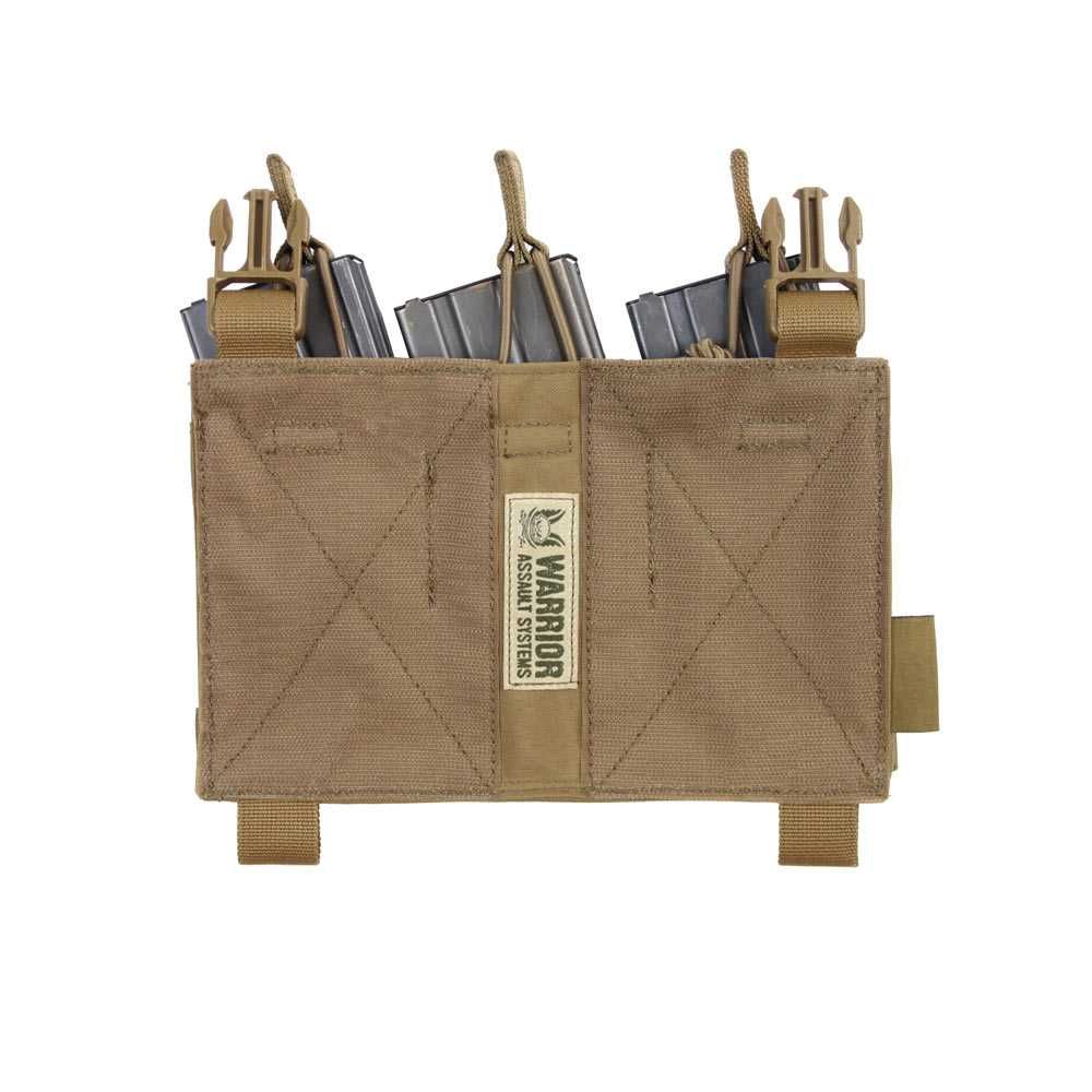 Warrior Removable Triple MOLLE Open Pouch for RPC - Coyote Tan fine serie - Image 2