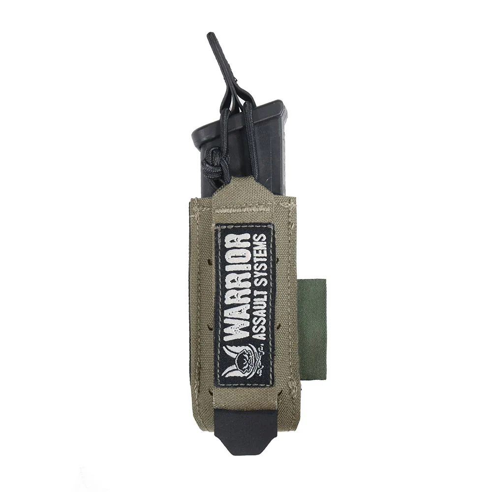 Warrior Laser Cut Single Bungee Pistol Pouch - Ranger Green - Image 4