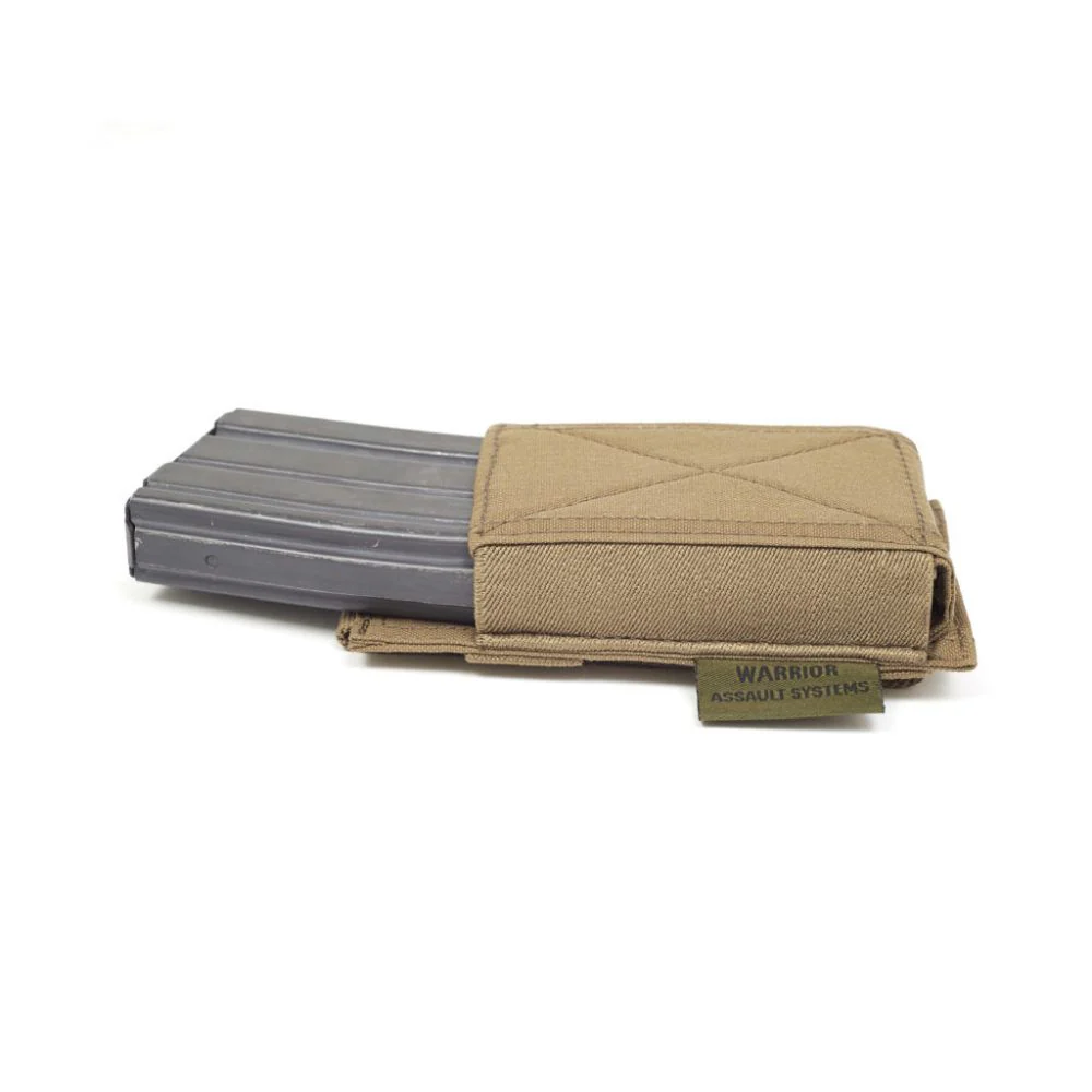 Warrior Single Elastic Mag Pouch Coyote Tan - Image 3