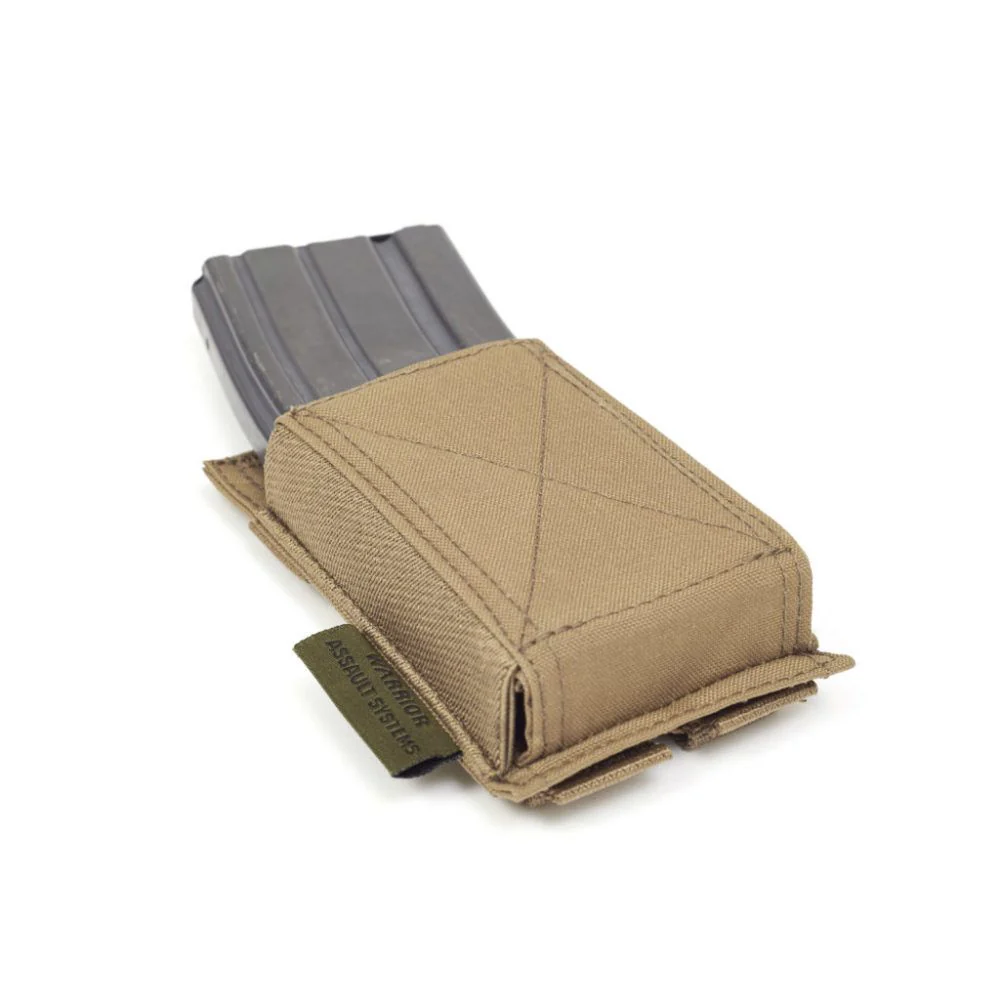 Warrior Single Elastic Mag Pouch Coyote Tan - Image 4